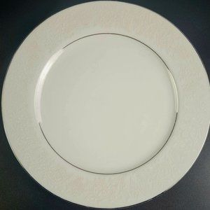 Vintage Dinner Plate Lovelace by CROWN VICTORIA - 10 1/8" diameter